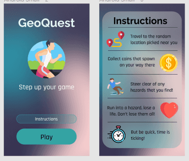 Screenshot from app